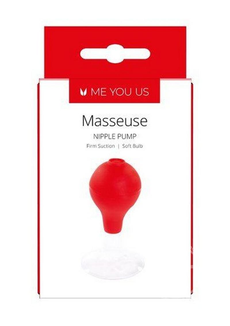 ME YOU US Masseuse Nipple Pump - Red