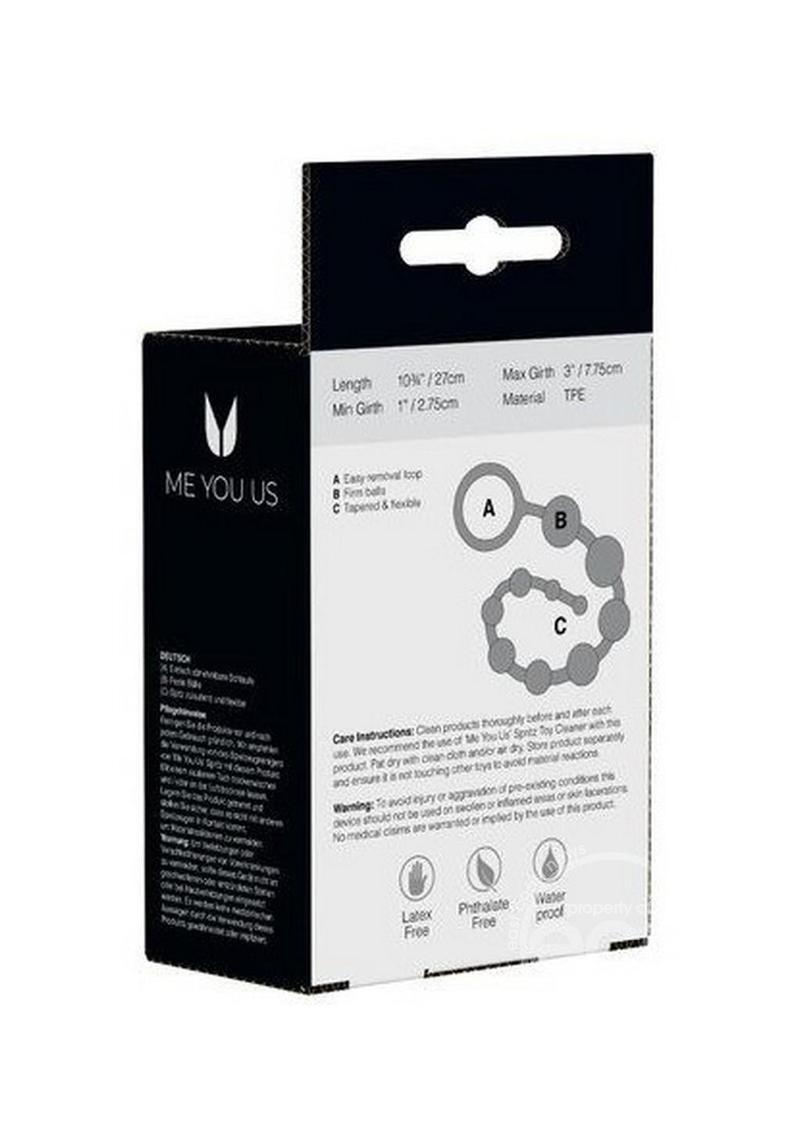 ME YOU US Dragons Tail Anal Beads - Violet