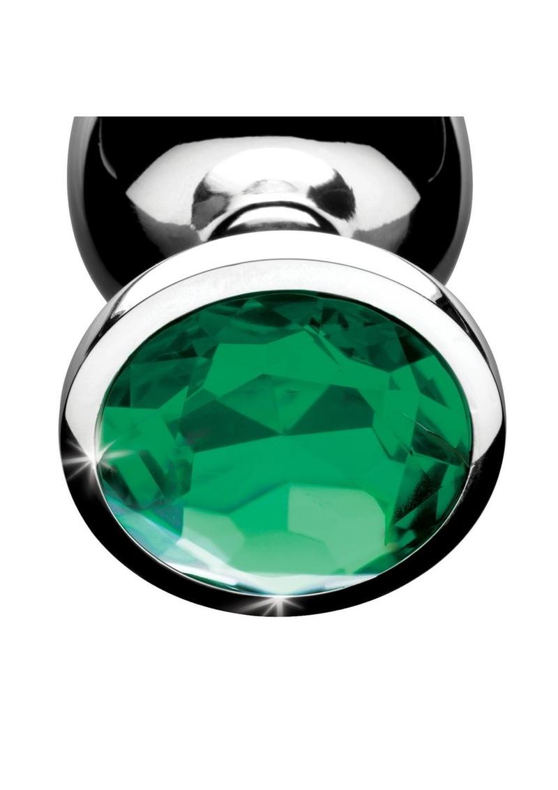 Booty Sparks Emerald Gem Anal Plug Set - Green
