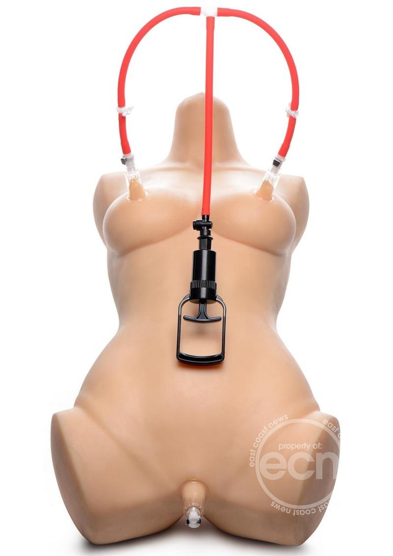 Master Series Clit and Nipple Pump - Red