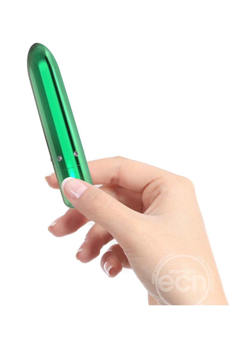 PowerBullet Pretty Point Rechargeable Bullet Vibrator - Teal