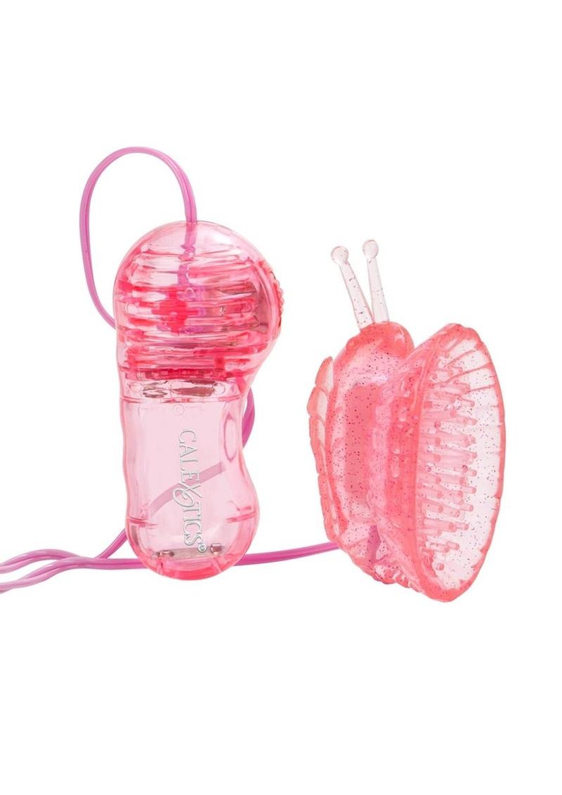Intimate Pump Butterfly Clitoral Pump - Pink
