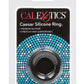 Caesar Silicone Cock Ring - Black