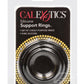 Silicone Support Rings Cock Rings (3 Piece Set) - Black