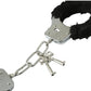 Sex & Mischief Furry Handcuffs - Black