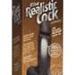 The Realistic Cock Ultraskyn Dildo 6in - Chocolate