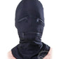 Fetish Fantasy Series Zipper Face Spandex Hood Black