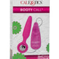 Booty Call Booty Glider Silicone Vibrating Butt Plug with Remote Control - Pink