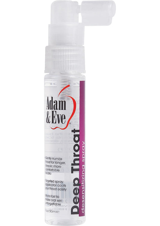 Adam & Eve Deep Throat Desensitizing Spray 1oz