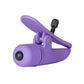 Nipple Play Nipplettes Vibrating Nipple Clamps - Purple