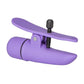 Nipple Play Nipplettes Vibrating Nipple Clamps - Purple