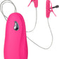 Nipple Play Vibrating Warming Nipple Teasers - Pink