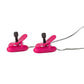 Nipple Play Vibrating Warming Nipple Teasers - Pink
