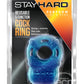 Stay Hard Vibrating Cock Ring - Blue