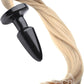 Tailz Blondie's Pony Tail Butt Plug - Black