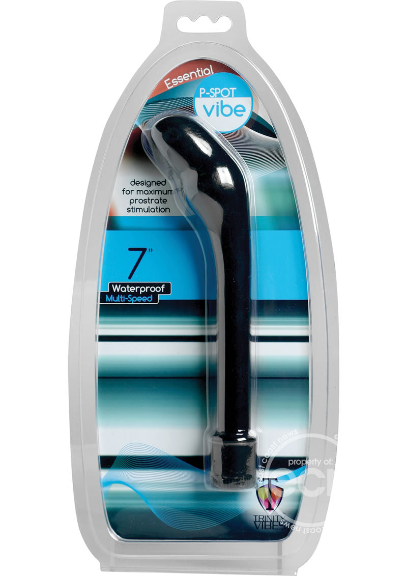 Trinity Men Essential P-Spot Vibe - Black