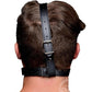 Strict Head Harness with Ball Gag 1.5in - Black