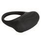 Silicone Lovers Arouser Silicone Vibrating Cock Ring - Black