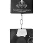 Ouch! Pleasure Furry Handcuffs - Black