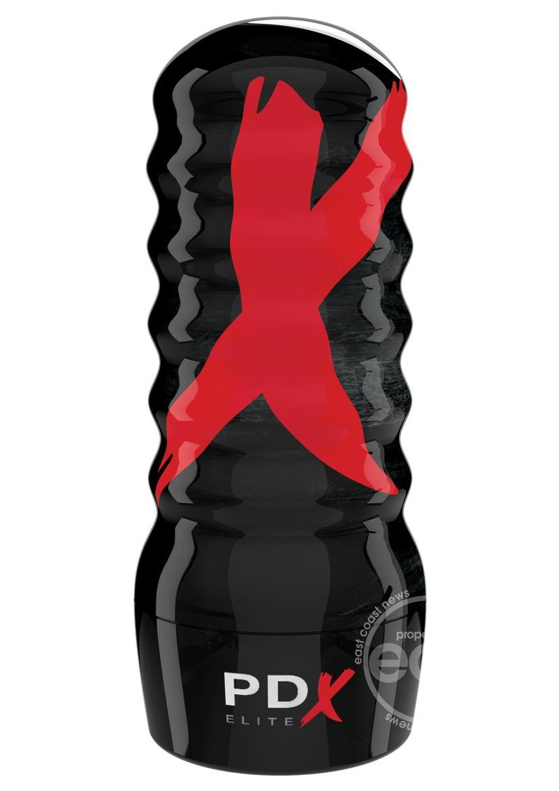 Pipedream Extreme Elite Air Tight Pussy Masturbator - Pussy - Vanilla/Black