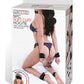 Lux Fetish Hogtie Set (5 piece set) - Black