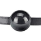 Lux Fetish Silicone Ball Gag - Black