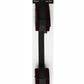 Sex & Mischief Enchanted Spreader Bar - Black/Burgundy