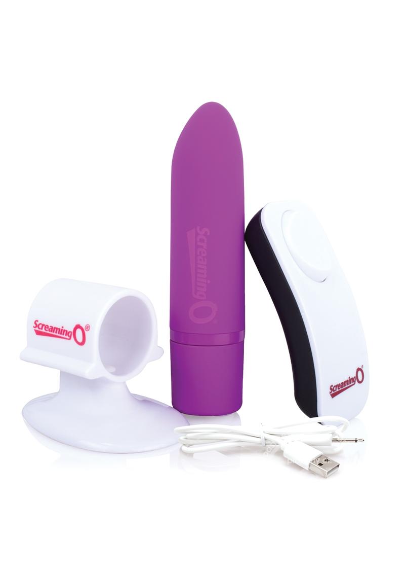Charged Positive Wireless Remote Control USB Rechargeable Vibe Waterproof Grape