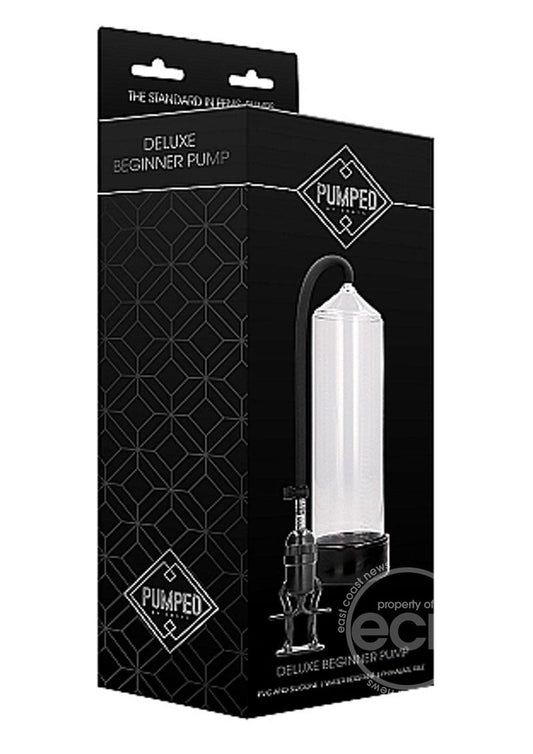 Pumped By Shots Deluxe Beginner Penis Pump - Clear