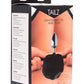 Tailz Onyx Bunny Tail Anal Plug - Black