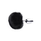 Tailz Onyx Bunny Tail Anal Plug - Black