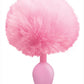 The 9's - Cottontails Silicone Bunny Tail Butt Plug - Pink