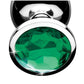 Booty Sparks Emerald Gem Anal Plug Set - Green