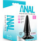 Anal Adventures Easy Butt Plug - Black