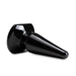 Anal Adventures Easy Butt Plug - Black