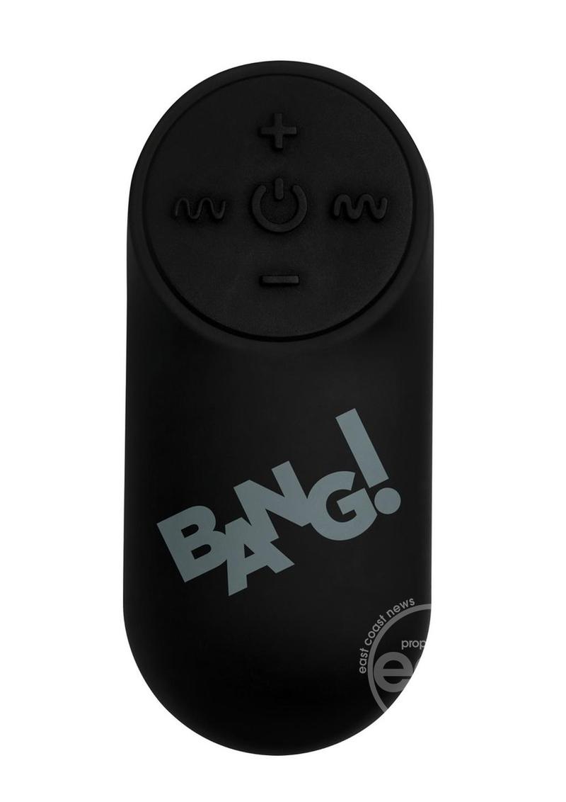 Bang! Vibrating Bullet with Remote Control - Pink