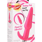 Frisky Thrilling Pink Smooth Anal Plug - Pink