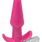 Frisky Thrilling Pink Smooth Anal Plug - Pink