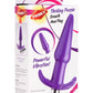 Frisky Thrilling Purple Smooth Anal Plug - Purple