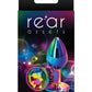 Rear Assets Multicolor Anal Plug - Small - Rainbow