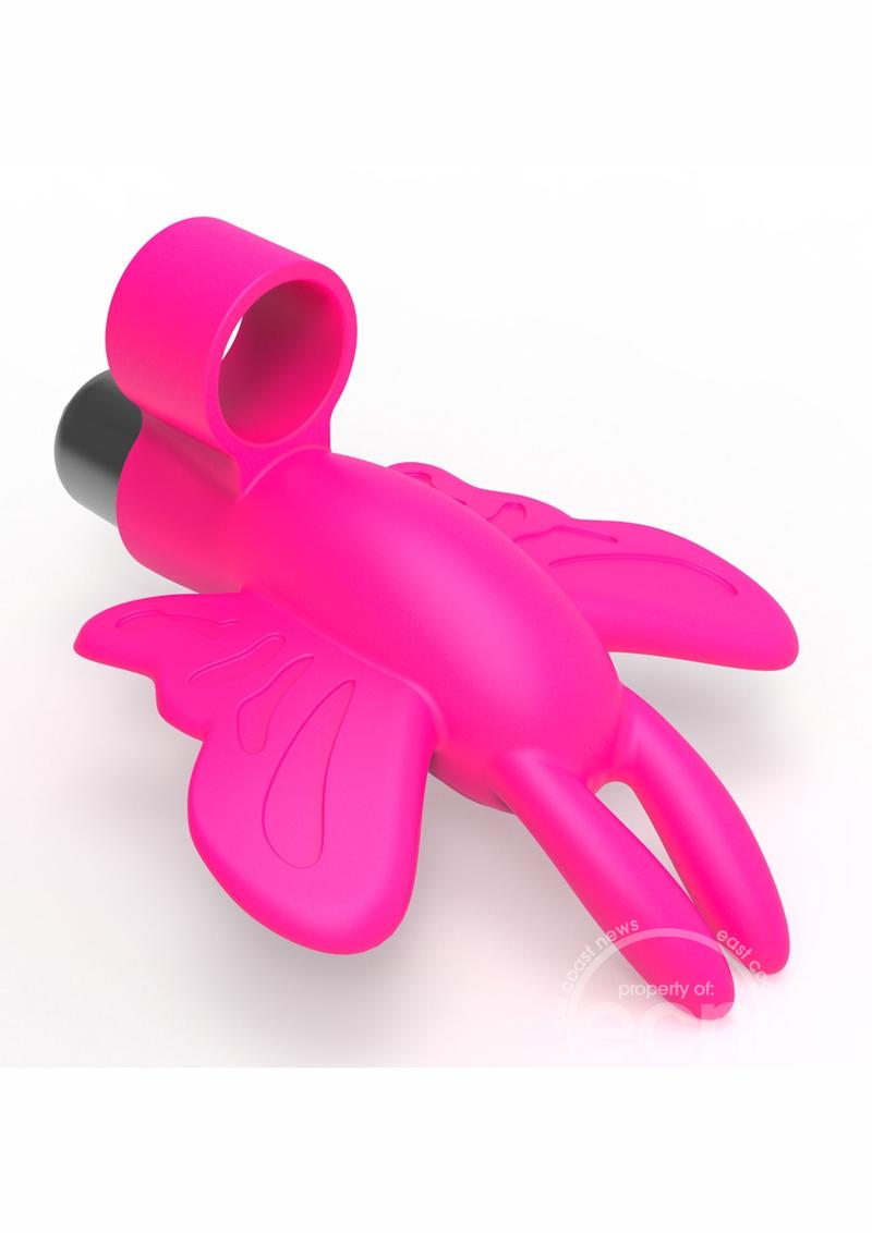 The 9's - Flirt finger Silicone Butterfly - Pink