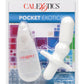 Pocket Exotics Anal T Vibrating Butt Plug - Ivory