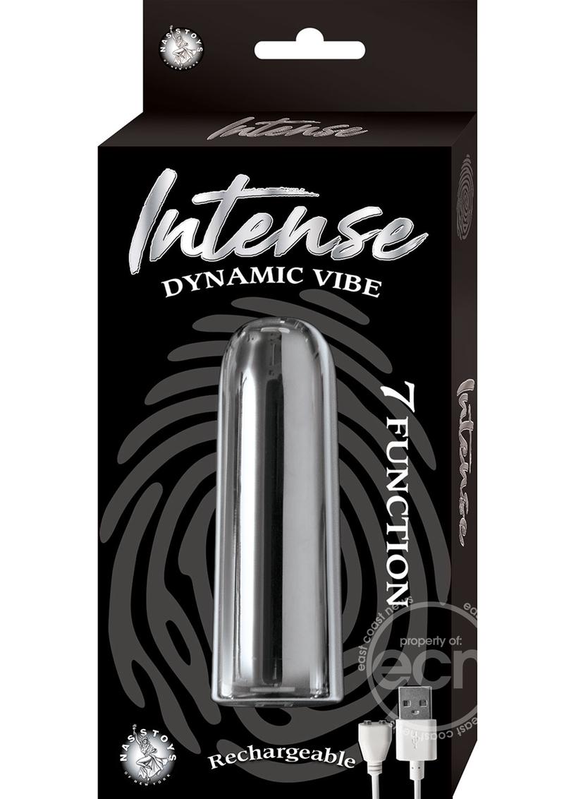 Intense Dynamic Rechargeable Vibe - Silver