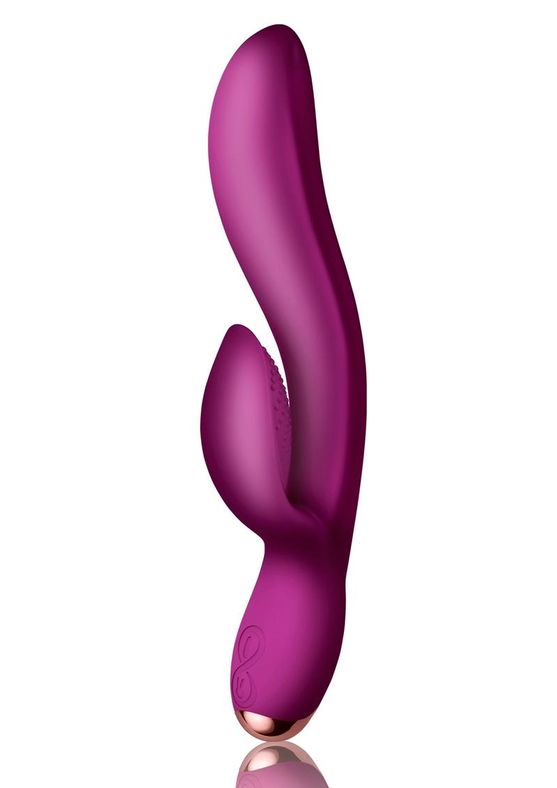 Regala Rabbit Silicone Rechargeable Rabbit Vibrator - Fuchsia