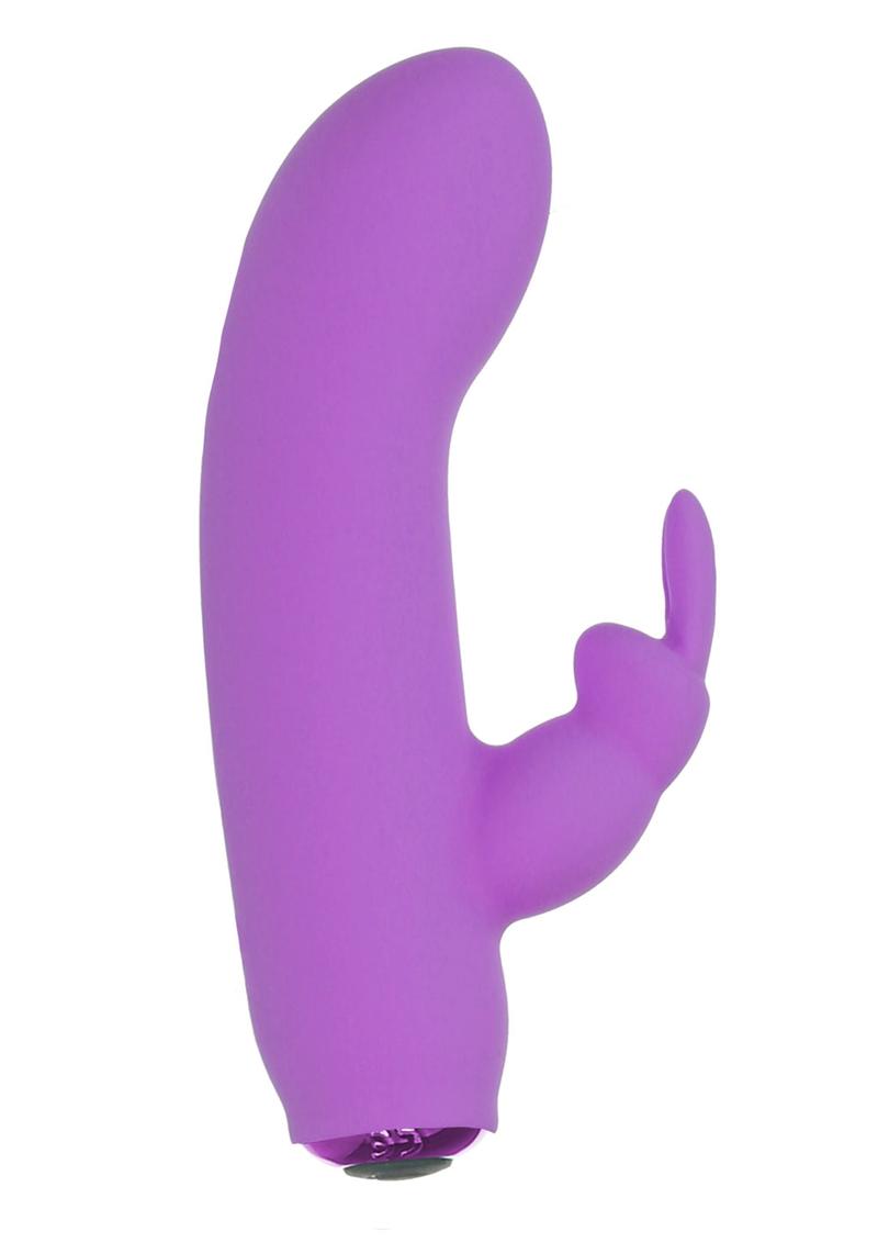 PowerBullet Alice's Bunny Silicone Rechargeable Rabbit - Purple