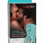 French Kiss Enhancer Silicone Rechargeable Cock Ring - Blue