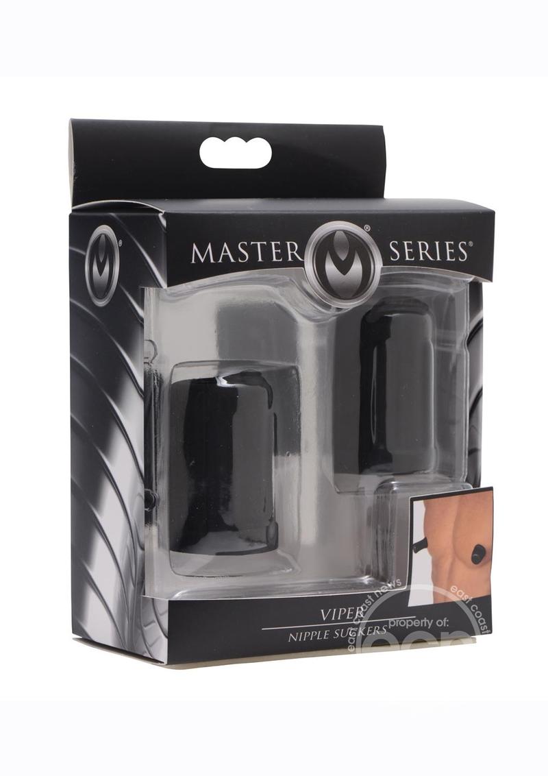 Master Series Viper Nipple Suckers - Black