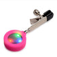 Charmed Silicone Light-Up Nipple Clamps - Pink