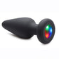 Booty Sparks Silicone Light-Up Anal Plug - Medium