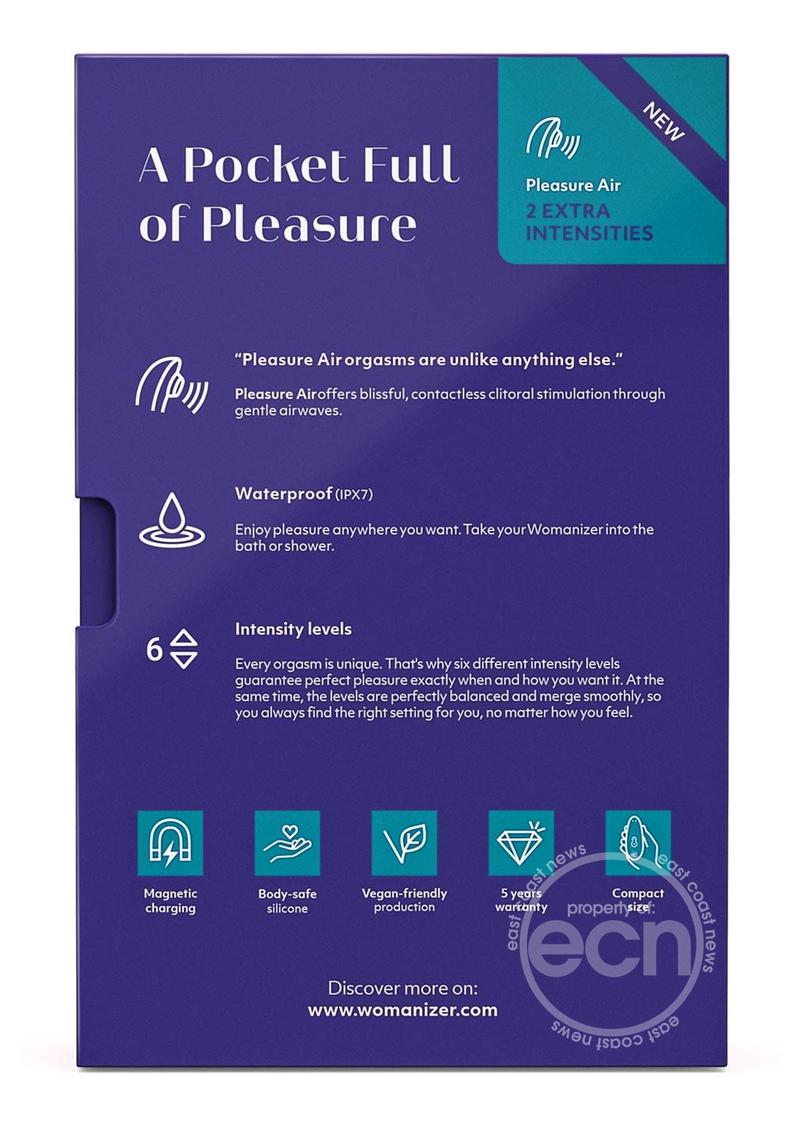 Womanizer Starlet 3 Rechargeable Silicone Clitoral Stimulator - Indigo